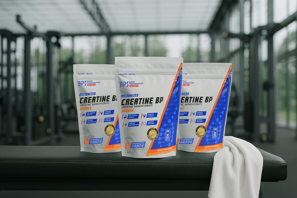 Cum se ia corect Creatina – ghid complet pentru construirea rapidă a masei musculare