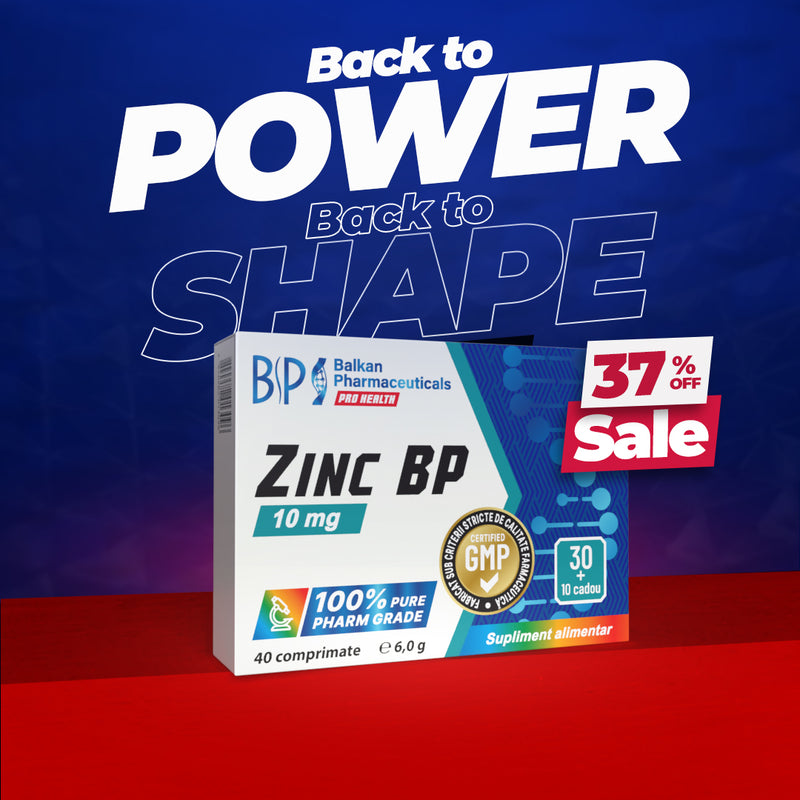 Zinc BP, 10mg, 40 comp.