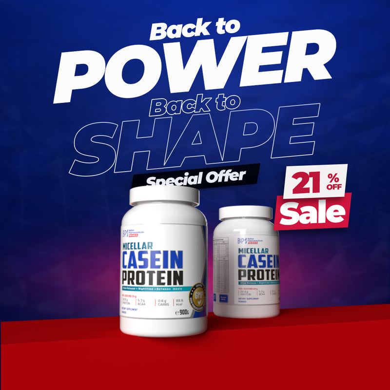 Micellar Casein Protein – aromă de ciocolată | Proteină cu absorbție lentă, 900g