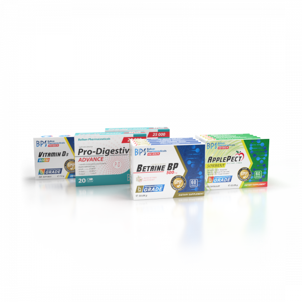 SET Digestive Balance • Enzime Digestive + Fibre & Betaină • Susține Digestia, Confortul și Energia după Mese - set pentru 1 lună