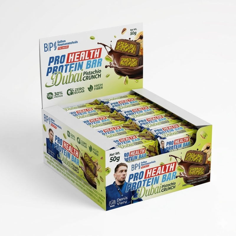 Baton Proteic Dubai Pistachio Crunch, 50g