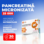 Pancreatină Micronizată, 30 capsule