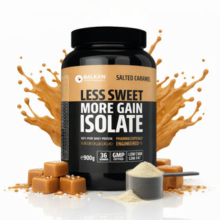 100% Whey Protein Isolate CFM® Caramel sărat, 900 g — packshot