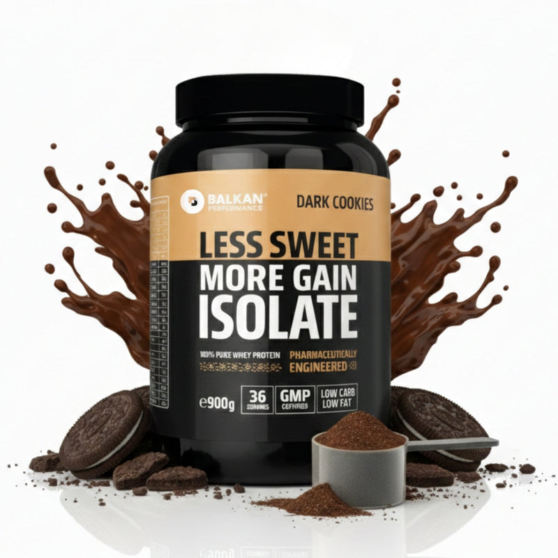 100% Whey Protein Isolate CFM® Dark Cookies, 900 g — packshot