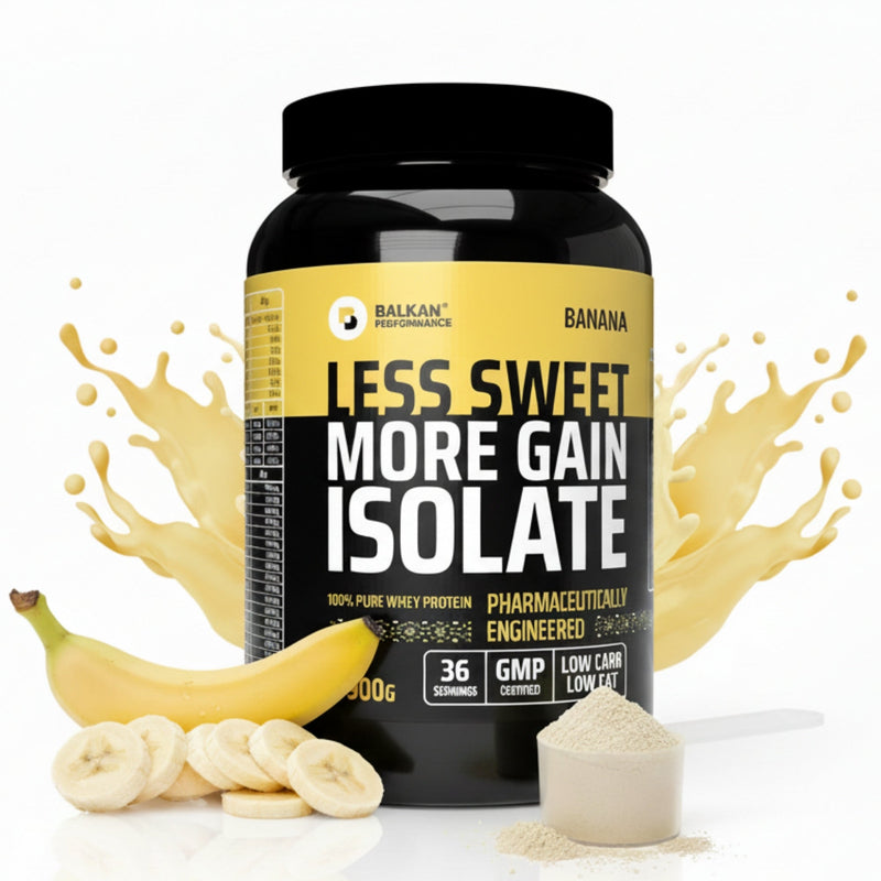 100% Whey Protein Isolate CFM® Banană, 900 g — packshot