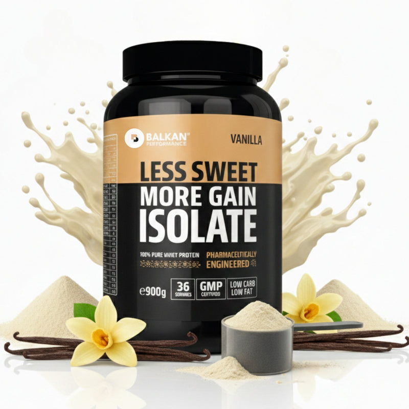 100% Whey Protein Isolate CFM® Vanilie, 900 g — packshot