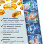 Vitamina D3, 2500UI, 30 caps.