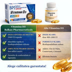 Vitamina D3, 2500UI, 30 caps.