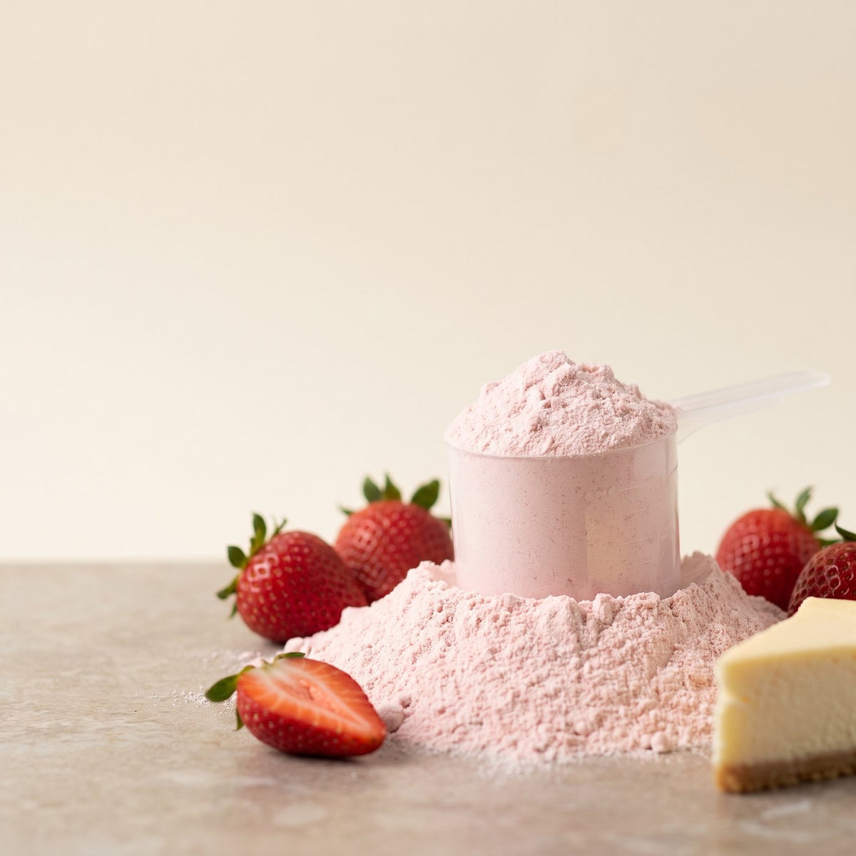 Izolat proteic din zer 100% Whey Isolate CFM® — Cheesecake cu căpșuni, 900 g
