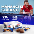 Biscuiți Proteici: 20% proteină, 40g