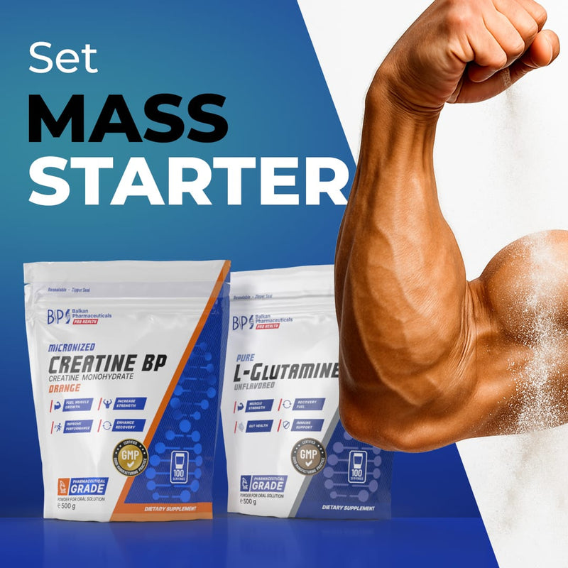 SET Mass Starter - Masă Musculară Reală • Forță Maximă • Energie & Recuperare Rapidă