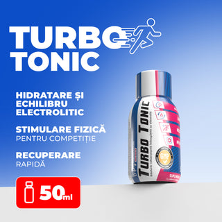 Turbo Tonic, Tonic Energizant împotriva Oboselii și Extenuării, Soluție 50 ml.